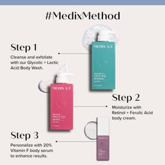 Medix 5.5 Jabón Espumoso Exfoliante Glicólico: limpia y nivela la textura.