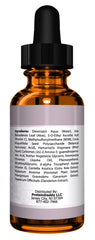 Serúm Meera's Beauty Vitamina C con ácido hialurónico para hidratación diaria.