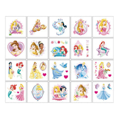 Diseños realistas de princesa Meet Holiday resistentes al agua para jugar todo el día.