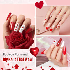 MEFA gel rojo con brillo burdeos para ocasiones especiales