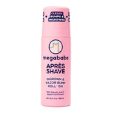 Megababe Après Shave, roll-on grande para aplicación rápida y cobertura uniforme en piel depilada