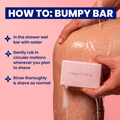 Megababe Bumpy Bar, formato sólido sin plástico.