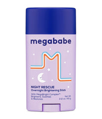 Megababe Night Rescue crema iluminadora para piel con tono uniforme
