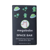 Megababe Space Bar con carbón activado para detox de axilas y controlar olor.
