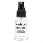 Mehron Barrier Spray: botella-1oz para fijar maquillaje todo el día.