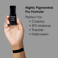 Mehron CreamBlend Stick, cobertura duradera para presentaciones en escena.
