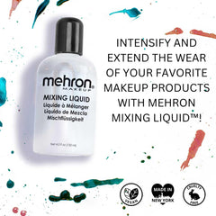 Mehron Mixing Liquid, delineador de larga duración a partir de pigmentos.