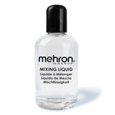 Mehron Mixing Liquid, líquido mezclador, mejora color y duración del maquillaje.
