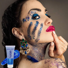 MEICOLY glitter partículas grandes para acentos llamativos.