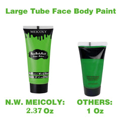 MEICOLY verde camuflaje para Hulk, ideal para cosplay y efectos SFX.