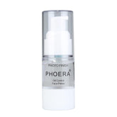 Meifen Phoera Primer bottle closeup showing a matte base for fresh makeup.