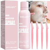 Meilury spray identificador de pelo facial, listo para afeitado suave.