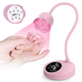 MEKK lampara UV cuello flexible 360 para posicionar la luz con precisión en uñas