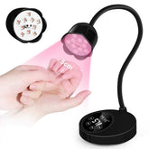 MEKK lampara UV para uñas con brazo articulado para mayor precisión.