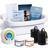 Melodiko bain-pieds ionique – ensemble complet pour une cure spa à domicile
