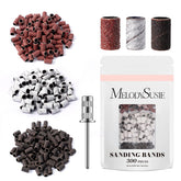 MelodySusie bandas de lijado 80 grano para retirar capas con control.