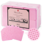 MelodySusie, toallitas uñas sin pelo, compactas y absorbentes para esmalte.