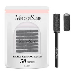 MelodySusie, bandas de lijado pequeñas para uñas con mandril 3-1 mm, lijado preciso