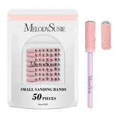 MelodySusie: bandas lijado pequeñas con mandril, para lijado preciso de uñas.
