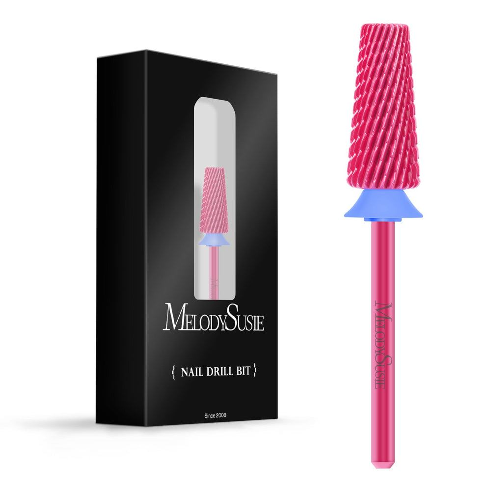 MelodySusie 5en1 brocas carburo 3-32 para uñas, ideal para manicura profesional