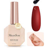 MelodySusie capa mate gel 15 ml, acabado suave y profesional para detalles.