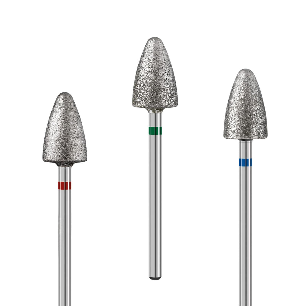 MelodySusie cono diamante 8 mm grano grueso para durezas y callos.