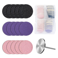 MelodySusie discos lija 25mm con mandril metálico para limado profesional.