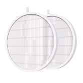 MelodySusie: filtro frontal de repuesto para colector de polvo de uñas, limpieza eficiente.
