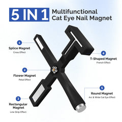 MelodySusie imán uñas efecto ojo gato rápido para manicura personalizada.