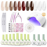 MelodySusie lámpara UV inalámbrica para uñas, secado rápido