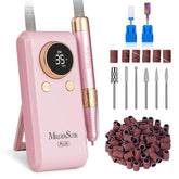 MelodySusie lima de uñas con enganche de cinturón 2-en-1 para uso cómodo.