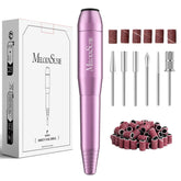 MelodySusie lima porte1til en forma de pluma con USB para manicura precisa en casa.
