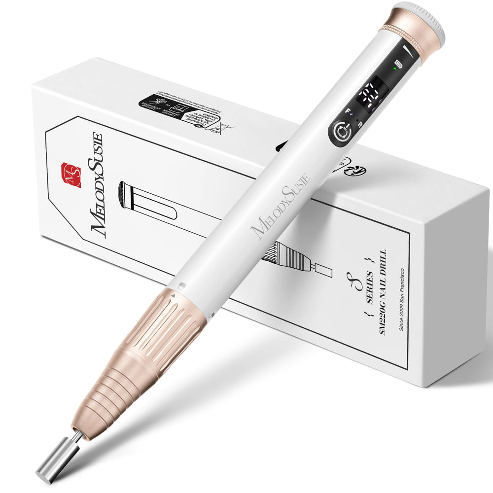 MelodySusie lima en formato bolígrafo con ajuste suave de velocidad para manicura precisa