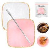 MelodySusie paleta resina cuadrada: mezcla colores con precisión para uñas.