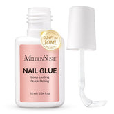 MelodySusie pegamento para uñas con aplicación precisa y adherencia duradera.