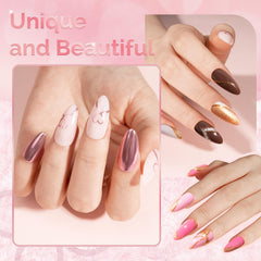 MelodySusie polvo cromo destello espejo para uñas con efecto espejo.