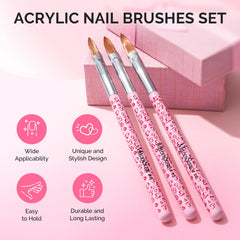 Diseño ergonómico MelodySusie facilita agarre cómodo durante sesiones largas de uñas.