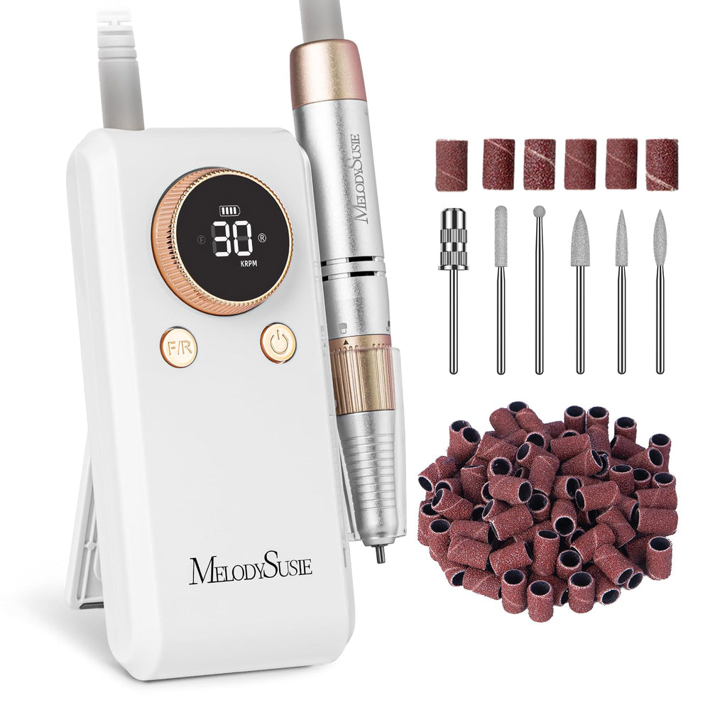 MelodySusie SC330G con clip de cintura para acceso rápido durante manicuras