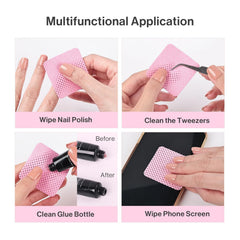 MelodySusie: toallitas multifunción limpian pinzas y pantallas sin pelusa.