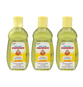 Colonia Mennen para bebé, frasco en primer plano con aroma suave para ternura diaria.