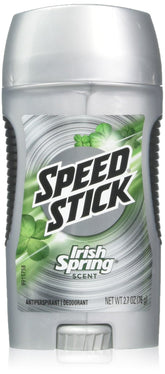 Mennen Speed Sticks Irish Spring Original, envase-paquete-4, te mantiene fresco todo el día.