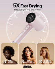 Mera ProMax Ionic-X concentrador de flujo para peinado preciso.