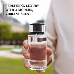 Mercedes-Benz Colonia para Hombre, empaque lujo, experiencia premium al abrir