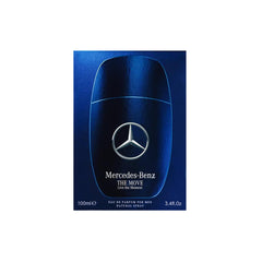 Mercedes-Benz vista frontal de la botella, diseño elegante y compacto