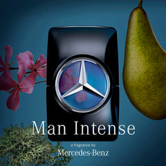 Mercedes-Benz Man Intense: enfoque en regalo y presentación sofisticada