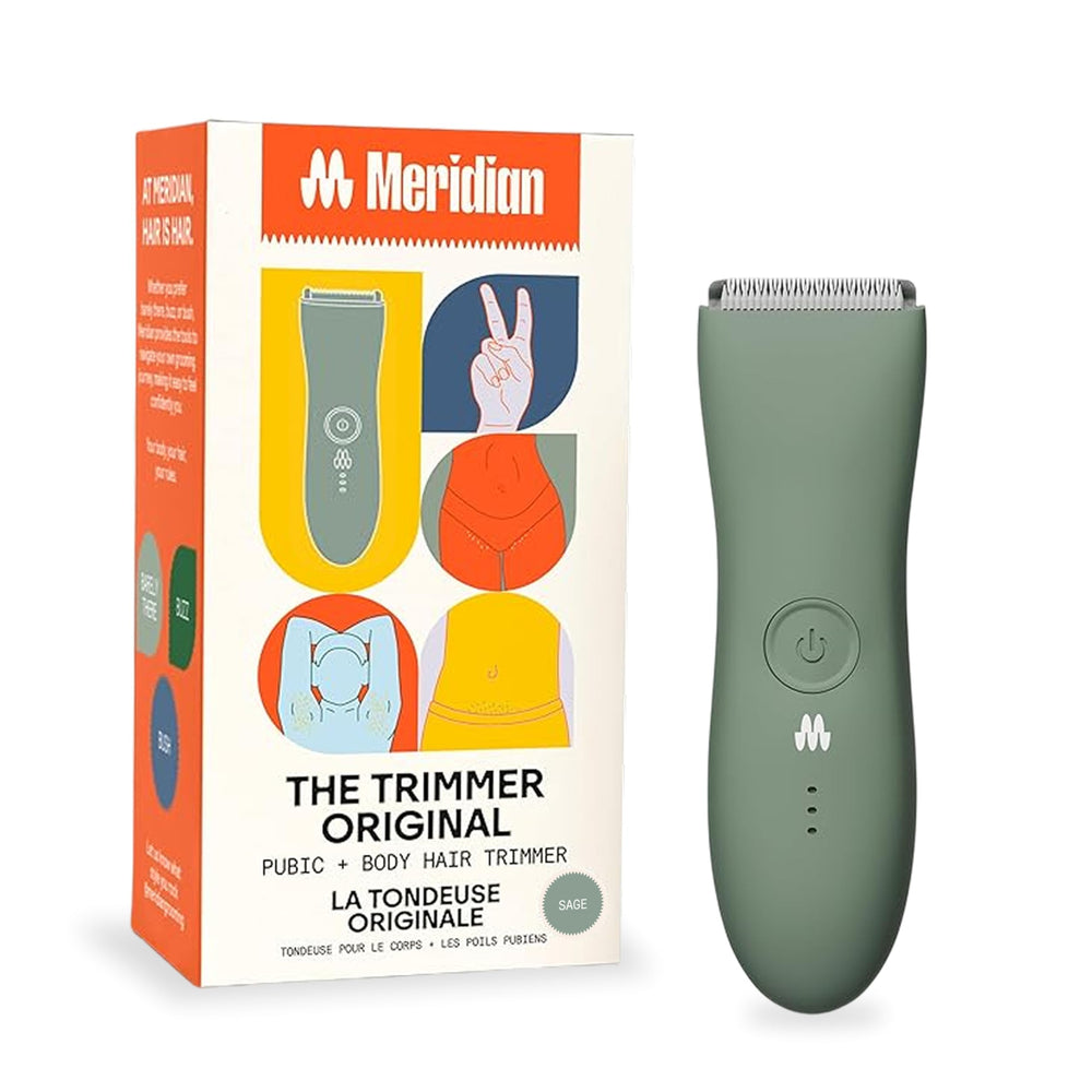 Recortadora Original MERIDIAN con cuchilla cerámica para cortes suaves y sin irritación