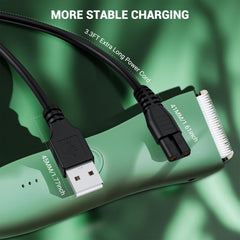 Conector de cargador Merom para Meridian, evita interrupciones durante el cuidado personal