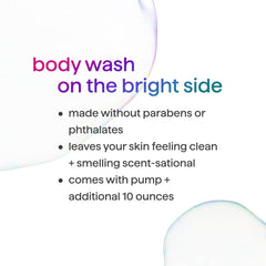 Aroma a agua de rosas de Method Body Wash Pure Peace para refrescar la piel.