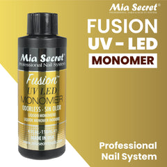 Mia Secret Monómero sin olor en botella 4oz para uso profesional