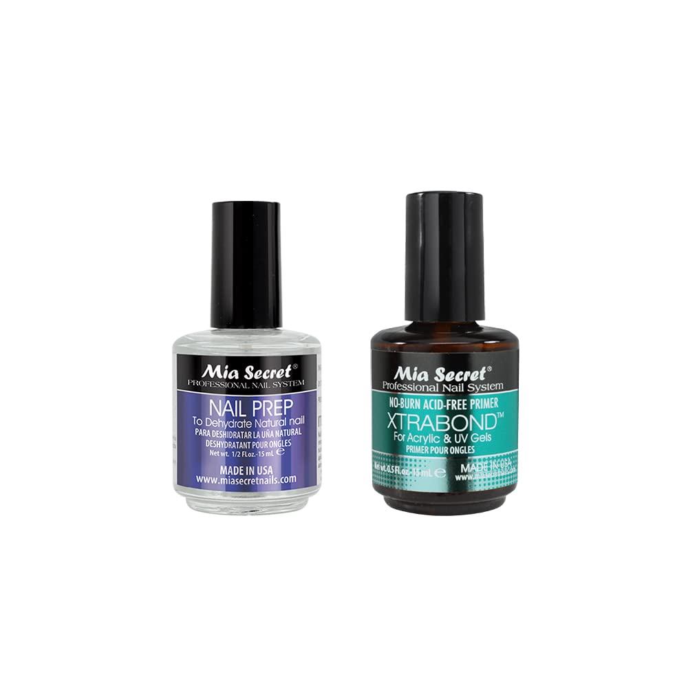 Mia Secret deshidratador balance pH para uñas, base ideal para aplicación suave
